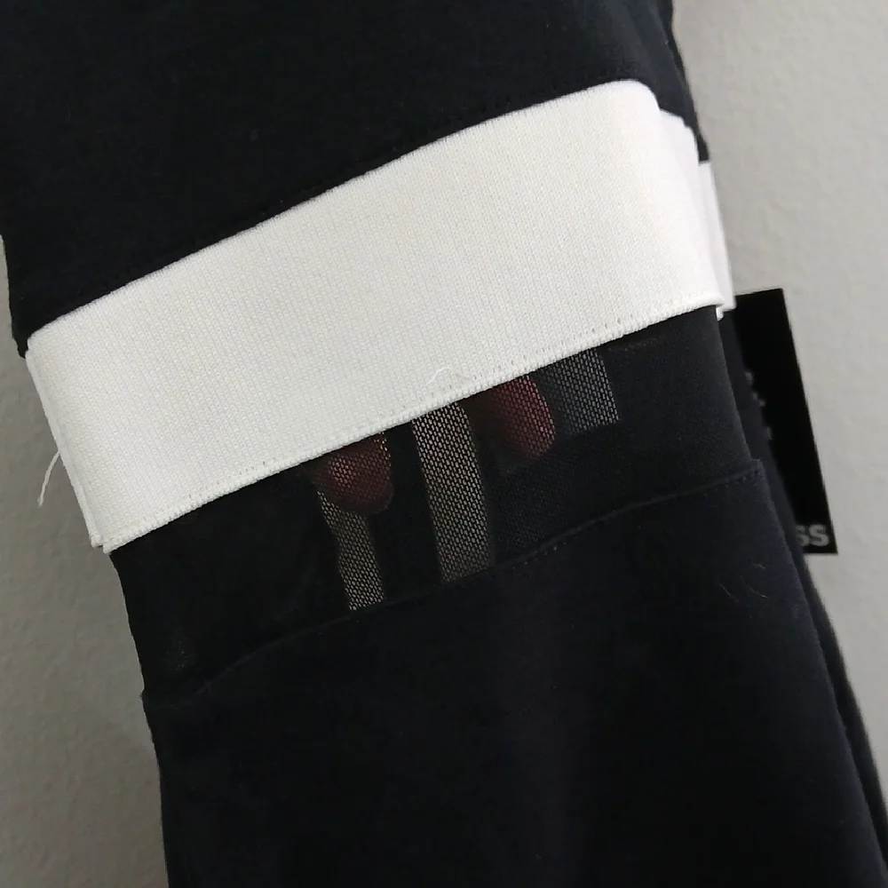 Express Black and White Mini Dress - Picture 3 of 6